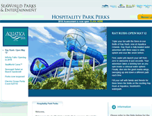 Tablet Screenshot of hospitalityperks.com